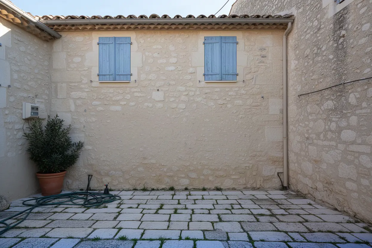 Ancien chauffage électrique dans une maison de Pujaut