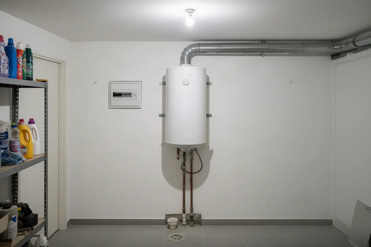 Chauffe-eau électrique avant remplacement à Pernes-les-Fontaines
