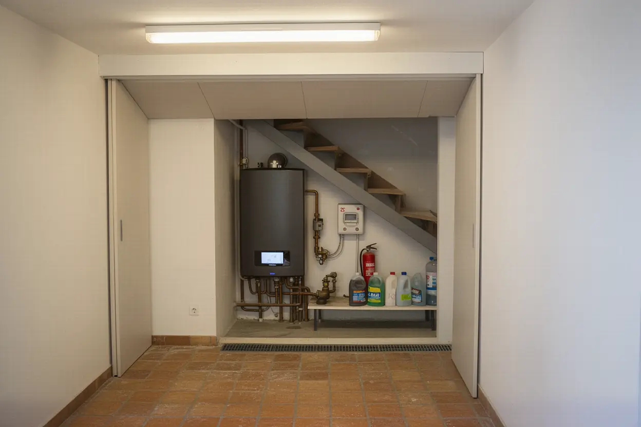 Pompe à chaleur air-eau raccordée aux radiateurs à Sorgues