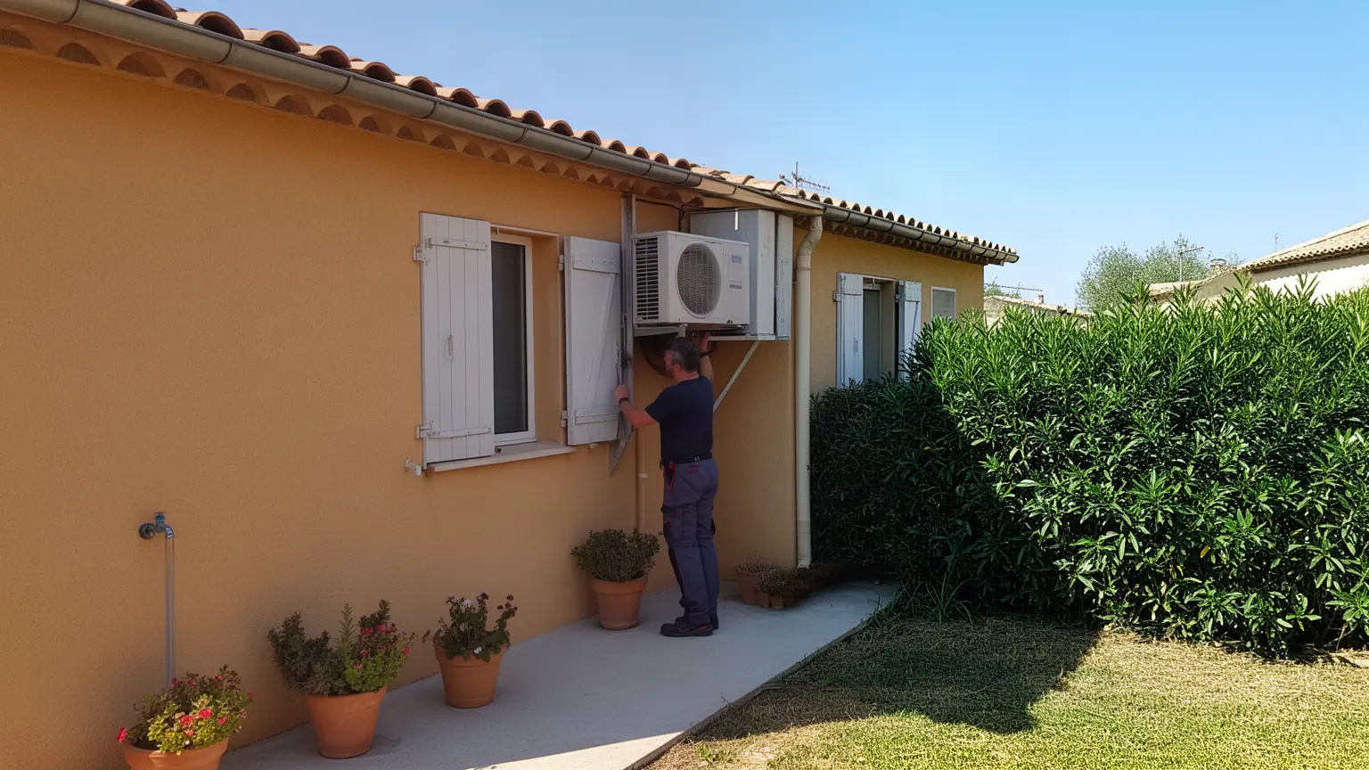 Installateur de pompe à chaleur air-eau à Châteaurenard