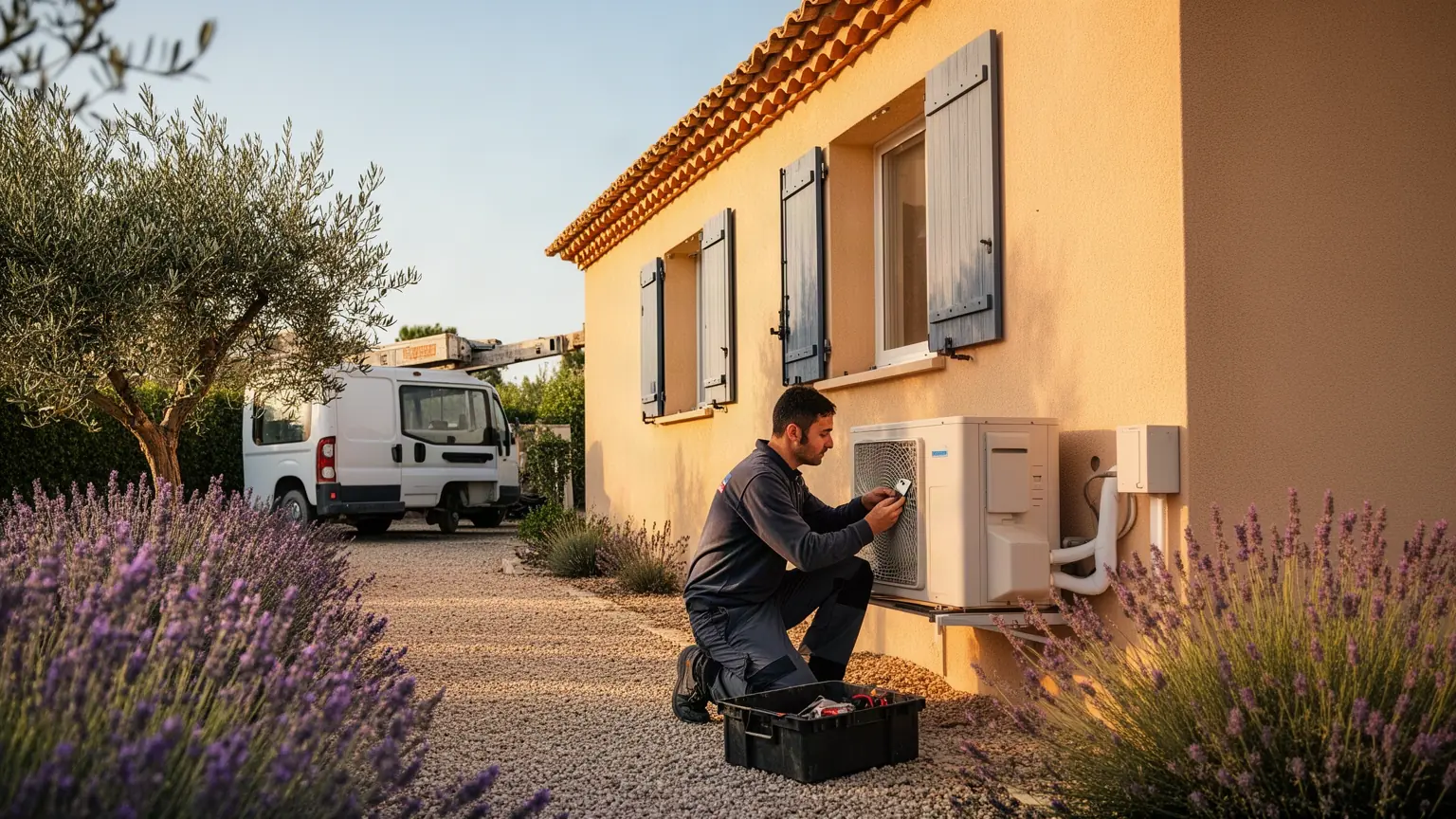 Installateur de pompe à chaleur air-eau à Vedène
